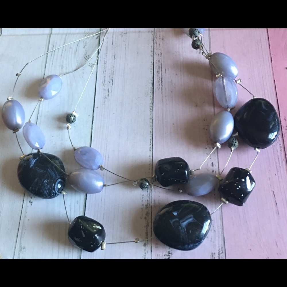 3 Strand Statement Necklace
